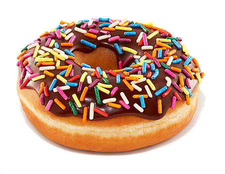 Chocolate Sprinkles Donuts دونات شوكولاته سبرنكلز