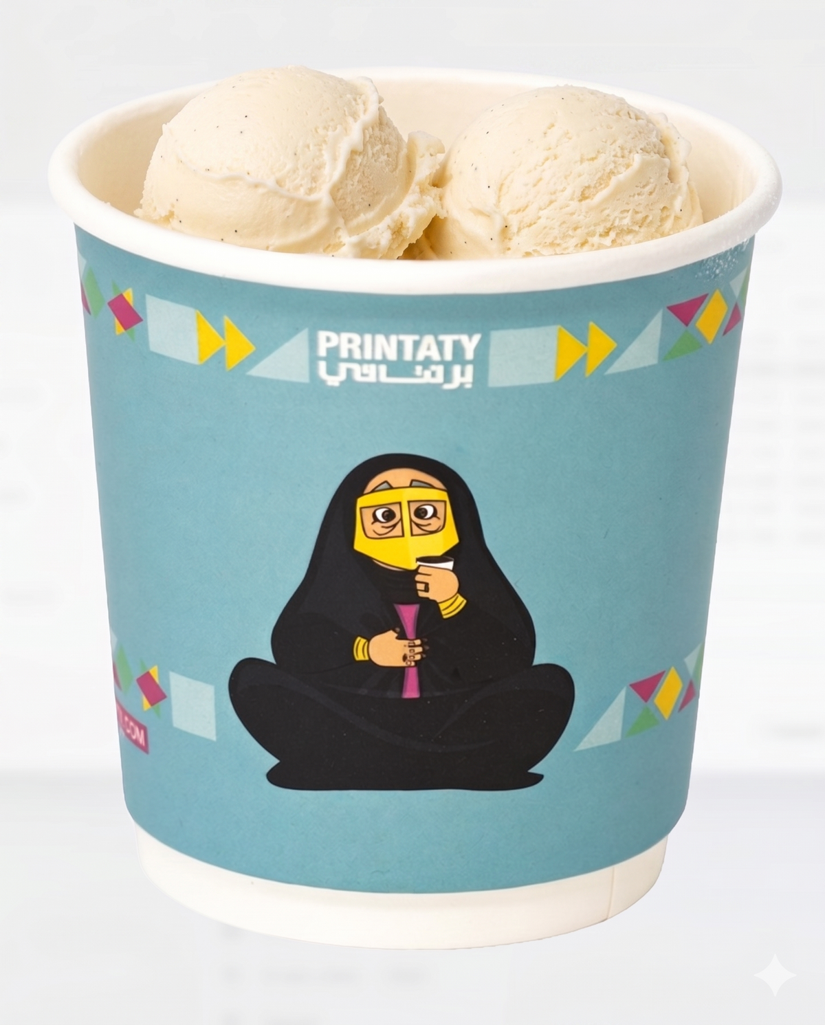 Ice-cream (2 scopes) ايس كريم مغرفتين