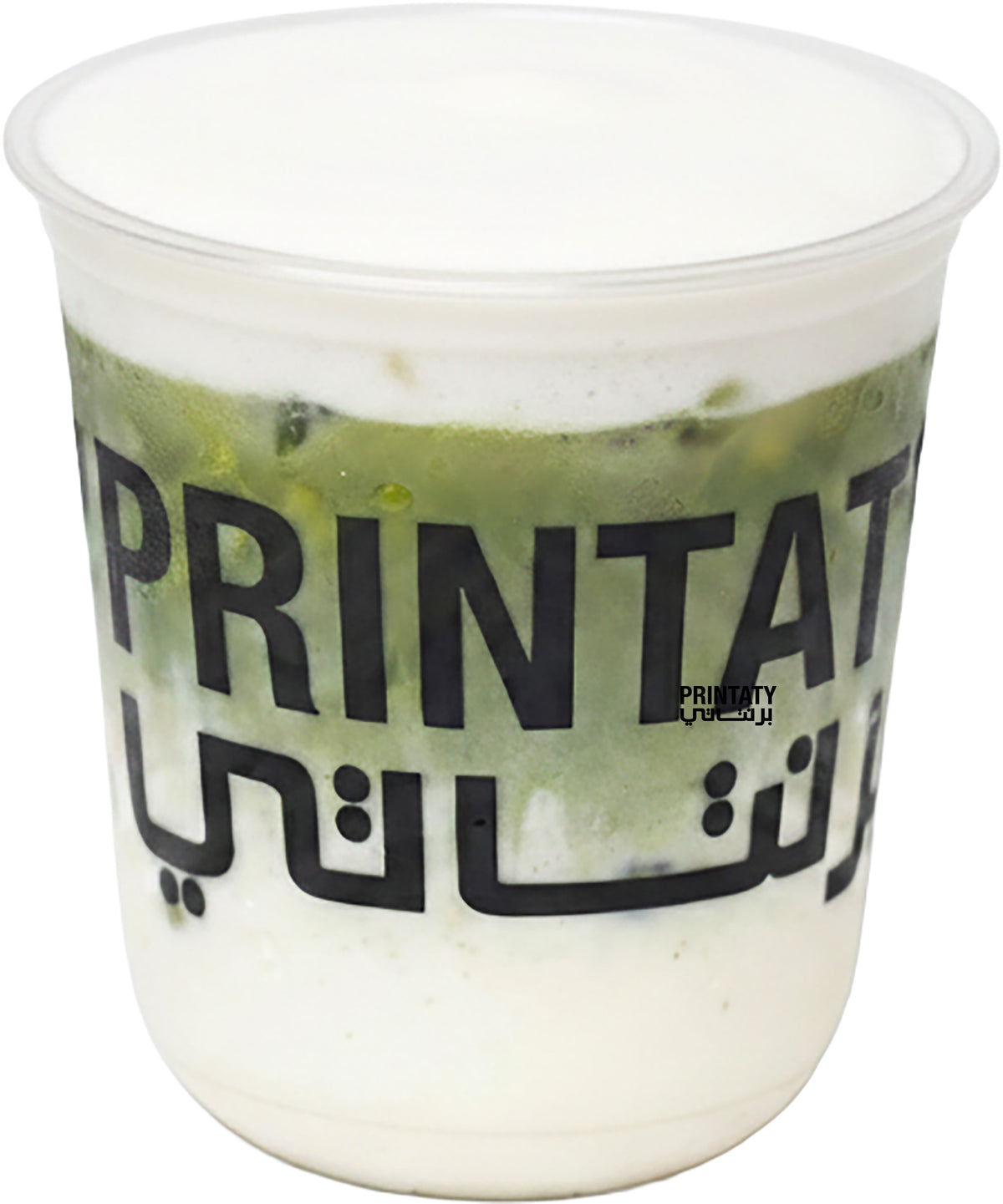 Iced Cold Foam Matcha Latte ماتشا لاتيه بالرغوة الباردة