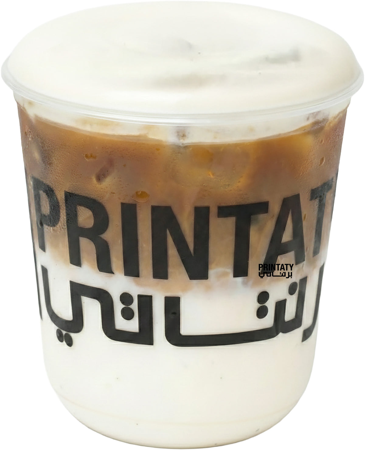 Iced Cold foam Latte لاتيه مثلج بالرغوة الباردة